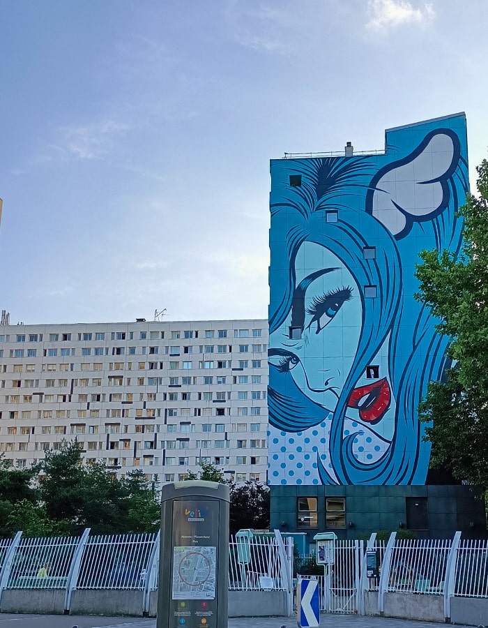 Murales Parigi Boulevard d'Auriol (2)
