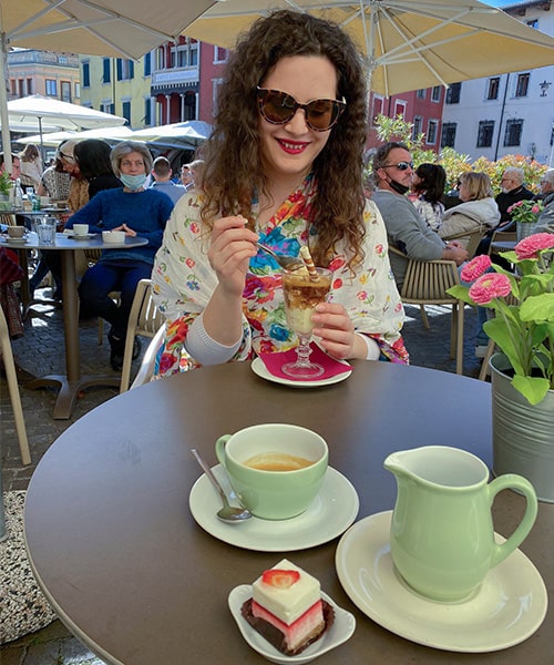 Gelato in piazza a Cividale del Friuli