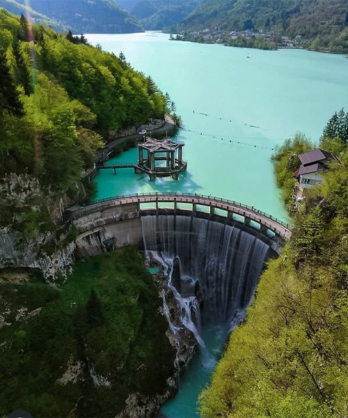 Gita in giornata al Lago di Barcis, belvedere sulla diga
