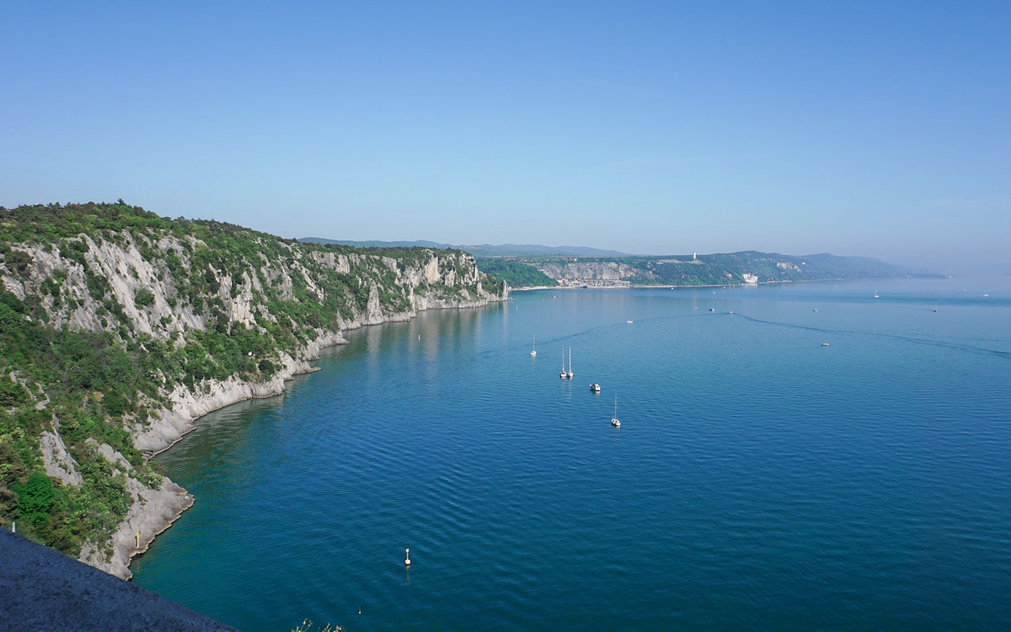 castello di duino vista panoramica