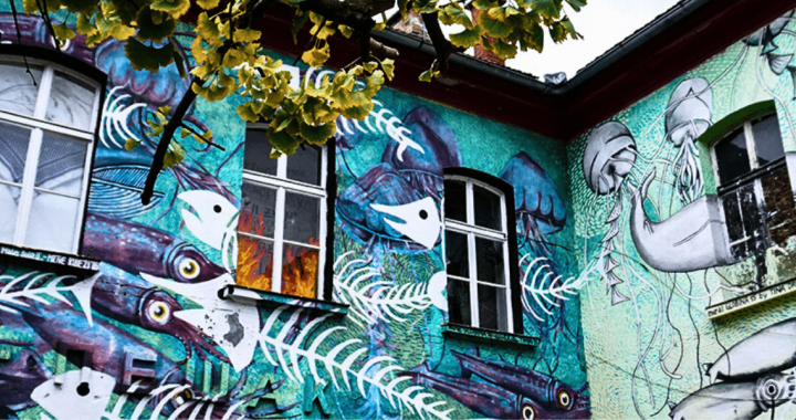 Quartiere dei murales di Lubiana
